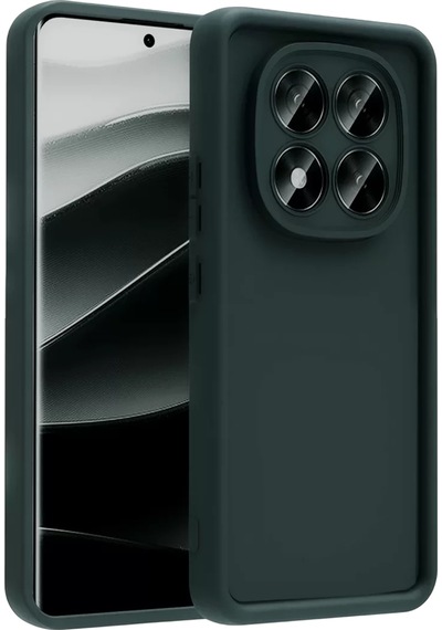 Newface Xiaomi Redmi Note 15 Pro 5g Viera Silikon - Koyu Yeşil