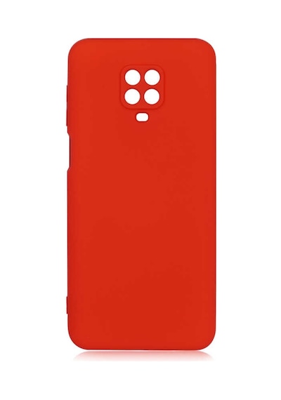 Kilifone - Xiaomi Uyumlu Redmi Note 9 Pro - Kılıf İçi Kadife Koruyucu Mara Lansman Kapak - Kırmızı