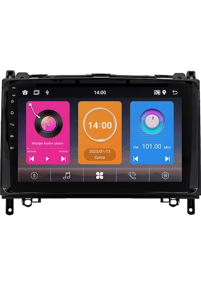 Mercedes B Serisi W245 Android Multimedya Sistemi 2006-2009 Crv-4340xaa