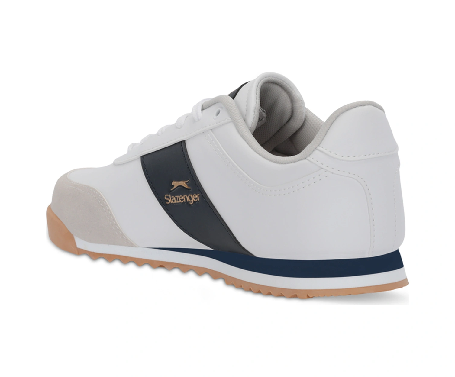 Slazenger Protect I Erkek Beyaz / Lacivert Günlük Spor Ayakkabısı Beyaz / Lacivert