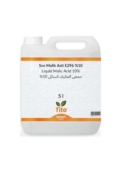 Sıvı Malik Asit E296 %10luk 5 Litre