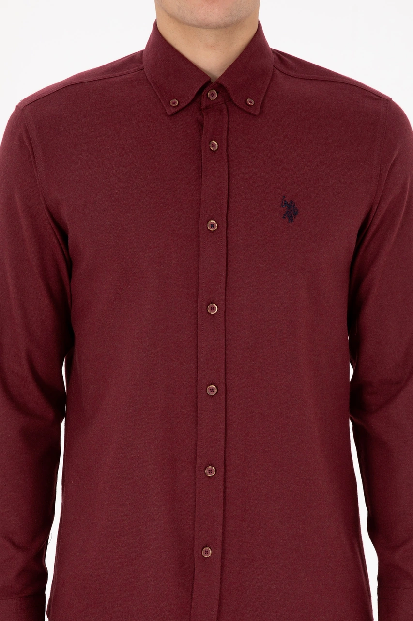 U.s. Polo Assn. Erkek Bordo Gömlek Basic 50316721-vr014 Bordo U.s. Polo Assn. Erkek Bordo Gömlek Basic 50316721-vr014 Bordo
