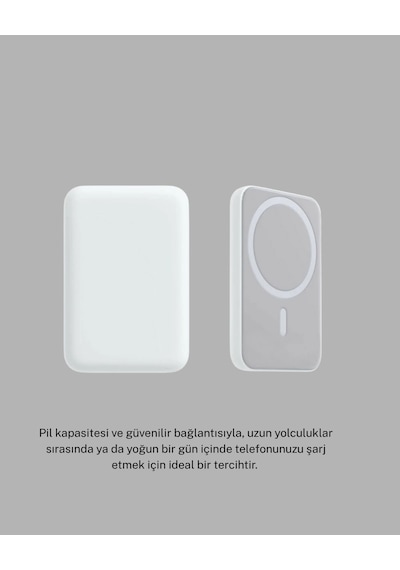 Gldısptm Xuczzzlf100magsafe Magsafe Battery Pack Kablosuz Hızlı Şarj, Kompakt Ve Taşınabilir Güç B Lightning