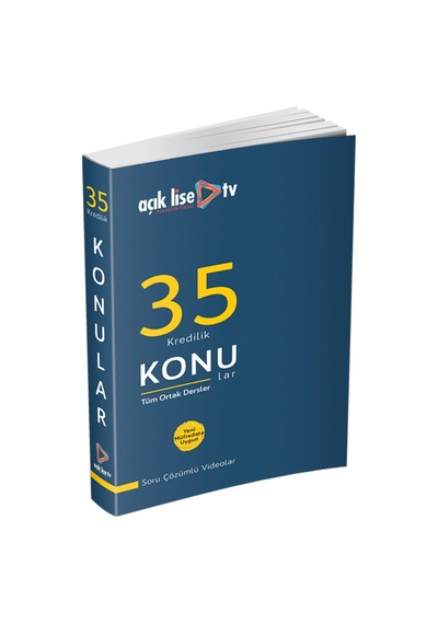Açık Lise Tv 3'Lü Set