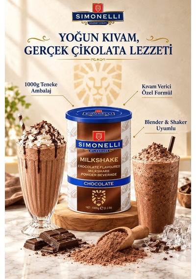 Simonelli Çikolatalı Milkshake 1 KG