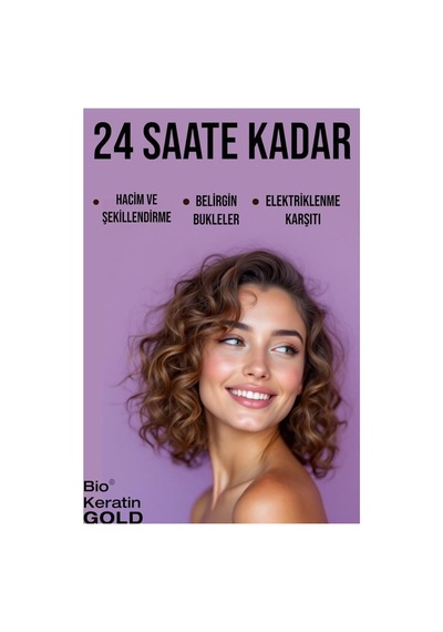 Bio Keratin Gold 150ml. Belirgin Bukleler