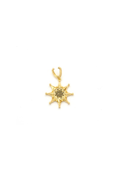 Ajda Charm Çelik Altın Kaplama Kadın Yıldız Model-chr-118 Gold