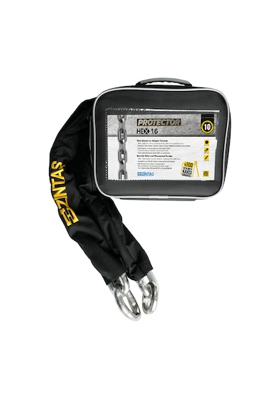 Zintaş Protector Hex16 Motosiklet Kesilmez Zincir 16mm 150cm