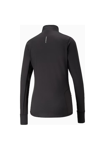 Puma Run Favourite Siyah Kadın Fermuarlı Eşofman Üstü 52317001 Siyah