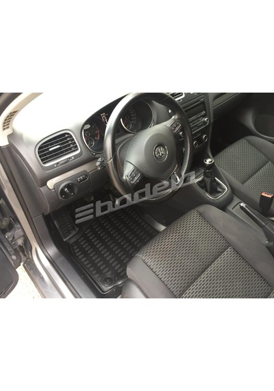 2012 2013 Volkswagen Golf 6 Araç Içi Paspas Havuzlu 3D Araca Özel