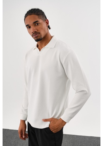 Redline Mellow Oversize Sweatshirt Beyaz