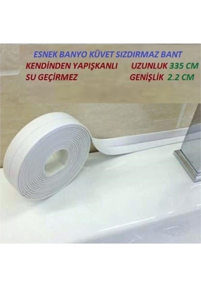 Su Sızdırmaz Bant Mutfak Lavabo Pencere Duvar Bandı