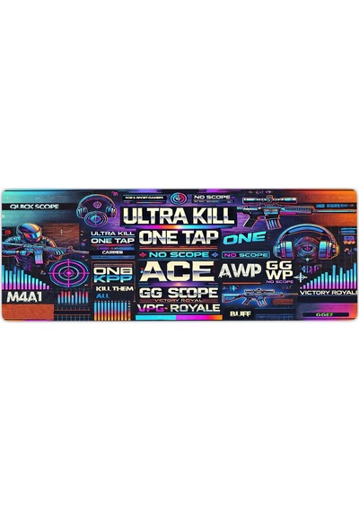 Gaming Oyuncu Xl Mouse Pad Kaydırmaz Dikişli 80 30 Cm Mousepad 8