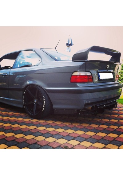 Bmw E36 Çift Kat Spoiler  Fiber