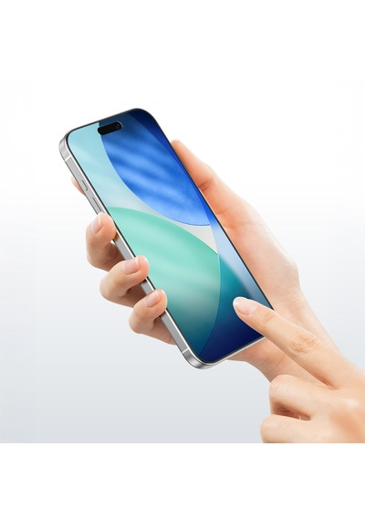 Apple Uyumlu   iPhone 17 Tam Kaplayan Antistatik Nano Kesim Parlak Seramik Ekran Koruyucu
