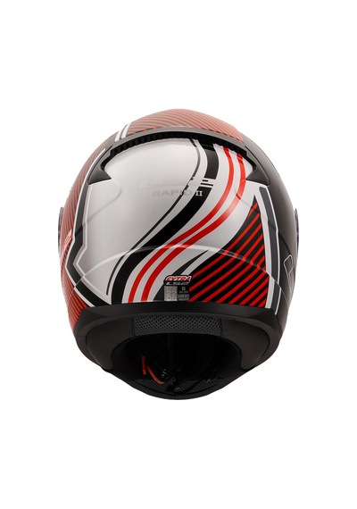 Ls2 Rapıd 2 Extra Beyaz-kırmızı Kask