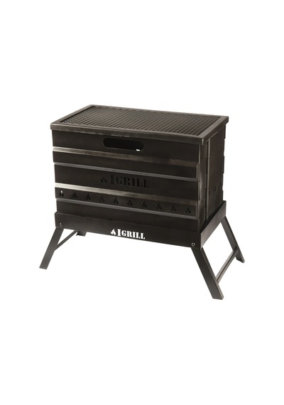 Igrıll Katlanabilir Izgaralı Portatif Ateş Çukuru Firepit