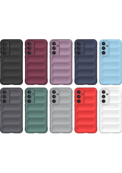 Samsung Galaxy M14 5g Kılıf Optimum Silikon - Sky Blue Düz Renkli