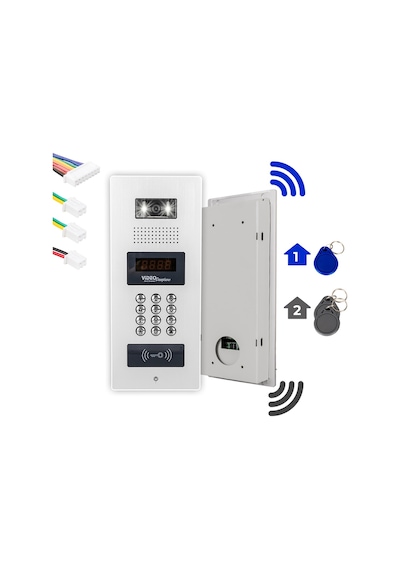 Powermaster 980c98rd Nfc Destekli Görüntülü Diafon Kapı Kilit Akıllı Ev Güvenliği Sistemi Vericisi