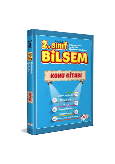 Editör Yayınları 2. Sınıf Bilsem Hazırlık Kitapları Seti 4 Lü  Set
