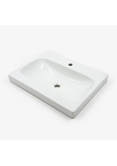 Ideal Standard - Tezgan Üstü Dolap Uyumlu Lavabo 50x65 Cm Beyaz - Sh089-