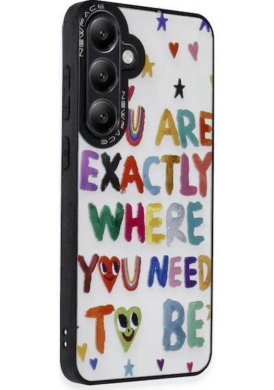 Newface Samsung Galaxy A25 5g Kılıf Mirror Desenli Kapak - Mirror - 10 Beyaz