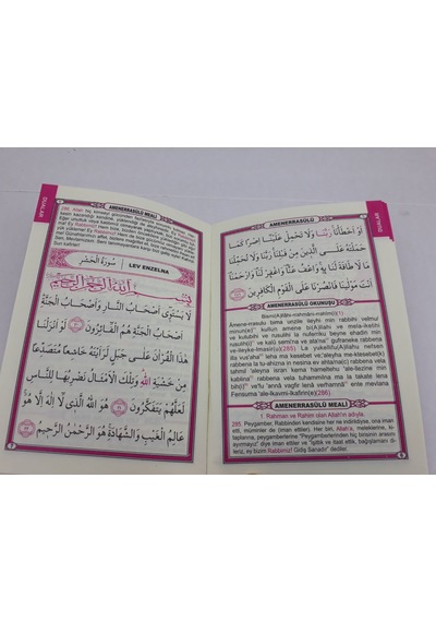 Pembe 2&-39Li Mevlüt Seti- Yasin + Kutulu Tesbih