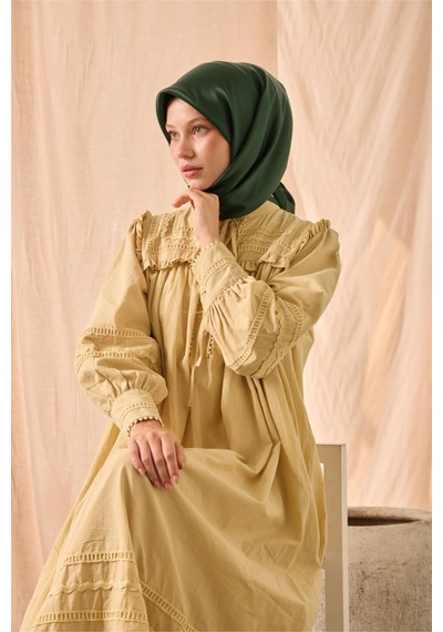 Silk Home Düz Shiny Eşarp 75006-76 Zümrüt