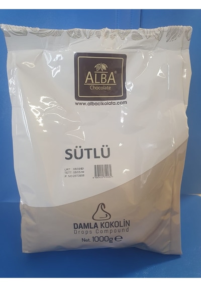 Damla Çikolata Sütlü Kokolin 1000 Gr