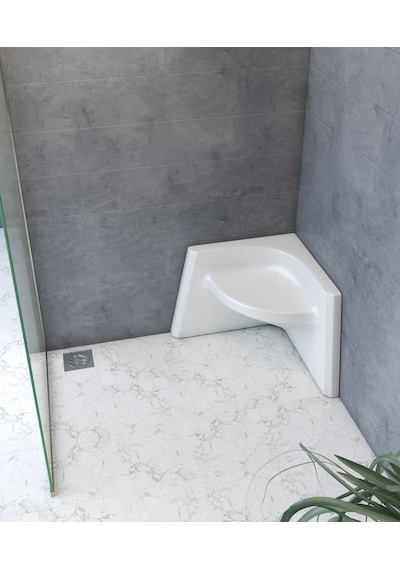 Shower Elit 60x60 Köşe Oturma Ünitesi