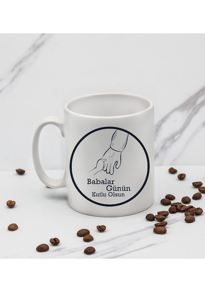 Babalar Günü Tasarım Kupa Babaya Hediye Kupa Bardak Mug B4