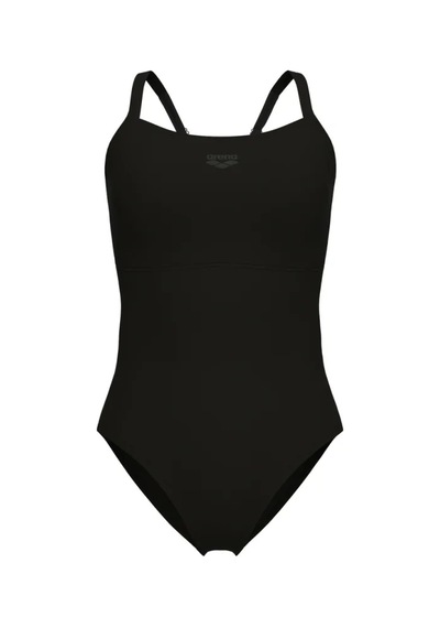 Arena Solid Swimsuit Lightdrop B Kadın Yüzücü Mayosu 005909501 Siyah