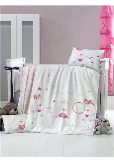 Komfort Home Bebek Uyku Seti %100 Pamuk (Yorgan Ve +2 Yastıklı) (262440102)