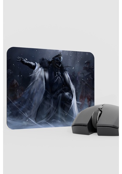 Capitano Genshin Impact Anime Oyuncu V4 - 22x18 Gaming Mouse Pad Fare Altlığı