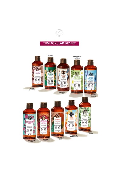 Yves Rocher Duş Jeli - Nemlendirici Enerjik Frambuaz Nane - Sls,sles İçermez,vegan-400ml Diğer