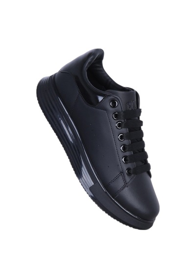 Cap 2044 Siyah Günlük Erkek Sneaker Ayakkabı