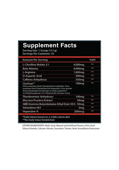 Centurion Labz God Of Fire Thermo Ripped Pump Preworkout - Yohımb