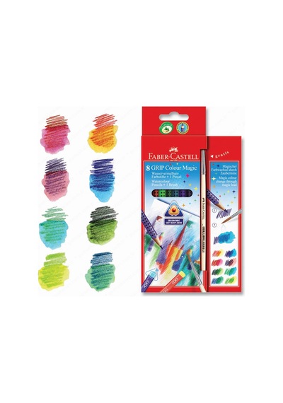 Faber Castell Grip Color Magic 8 Renk