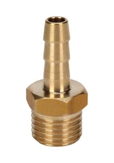 Orijinal Hortum Rekoru R1/4 6 Mm Erkek Kompresör Aksesuarı, Sağlam Pirinçten - 4139665