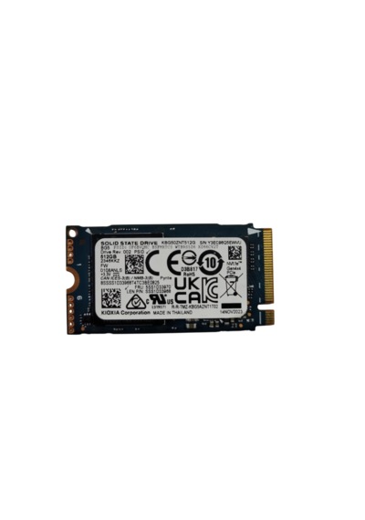 Kioxia KBG50ZNT512G 512 GB 2242 M.2 Nvme SSD Kutusuz