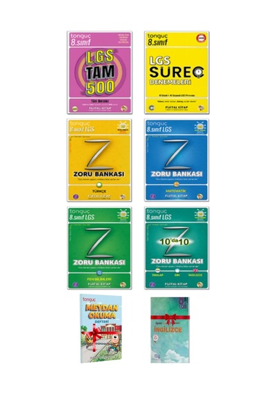 Tonguç Akademi 8. Sınıf Lgs Kazandıran Set Zoru Set + Süreç Deneme Ve Soru Bankası