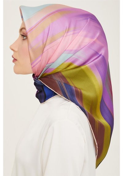 Armine Twill İpek Eşarp 24ya9131 31 - Desenli