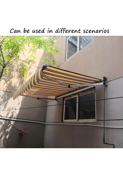 Bu Yedek Kumaş Geri Çekilebilir Veranda Tenteli Sadece Kumaş Dış Veranda İçin Tente, Tente Örtüsü, Teras, Arka Veranda, Balkon, Bahçe, Çadır, Restoran 5 X 1,5 M Diğer