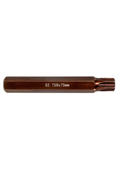 6569 Uzun Torx Bits Uç T50x75 Mm 10 Mm Saplı