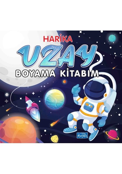 Harika Uzay Boyama Kitabım - Yqbx-717995