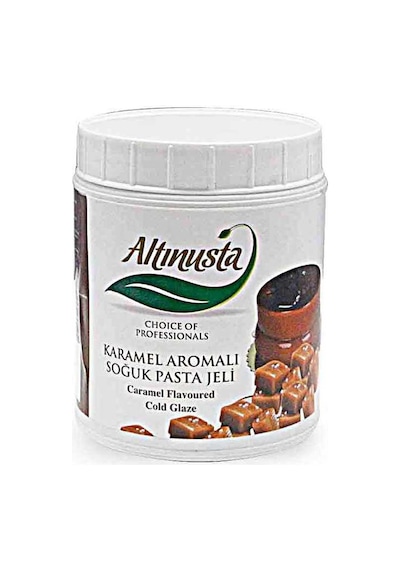 Altınusta Karamel Aromalı Soğuk Pasta Jeli 1 KG