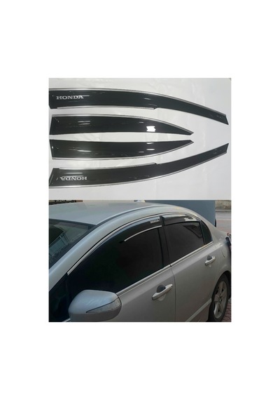 Honda Civic Fd6 2006-2011 Kromlu Cam Rüzgarlığı