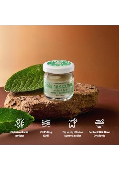 Otama Kırkpınar Doğal Vegan Diş Macunu Orijinal Tat 40 Ml