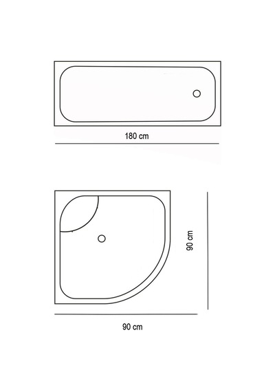 Tropik Zethome Stone And Reed Banyo Duş Perdesi Tek Kanat 1x180x200 Diğer