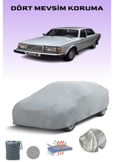 Volvo 264 1980 - 1982 Araba Brandası Oto Branda Gri